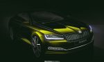 Nuova Skoda Superb, svelato il primo bozzetto