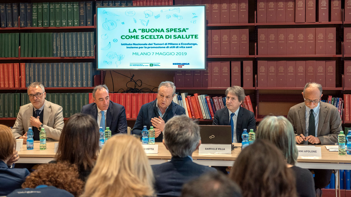 Istituto dei Tumori di Milano ed Esselunga insieme nella lotta contro il cancro