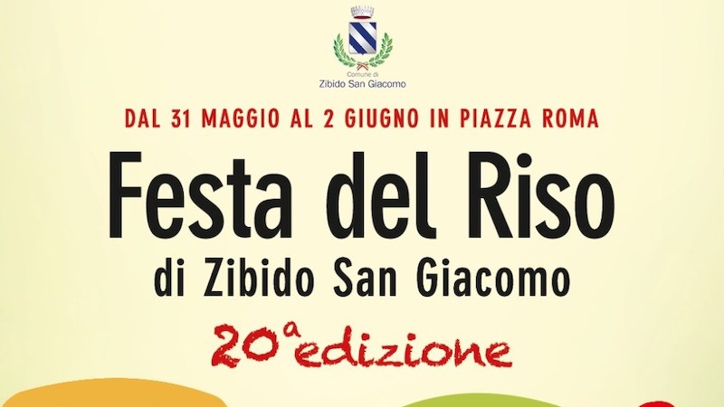 Tutto pronto per la tradizionale Festa del Riso di Zibido
