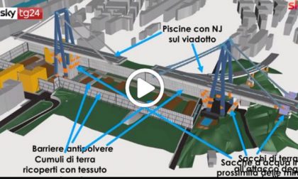 Ponte Morandi: oggi la demolizione, 3400 evacuati e autostrada chiusa VIDEO