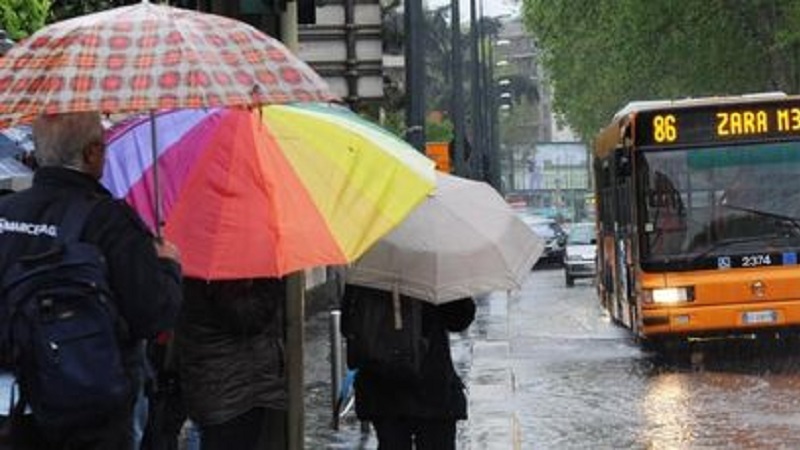 Allerta meteo: criticità gialla per vento e pioggia