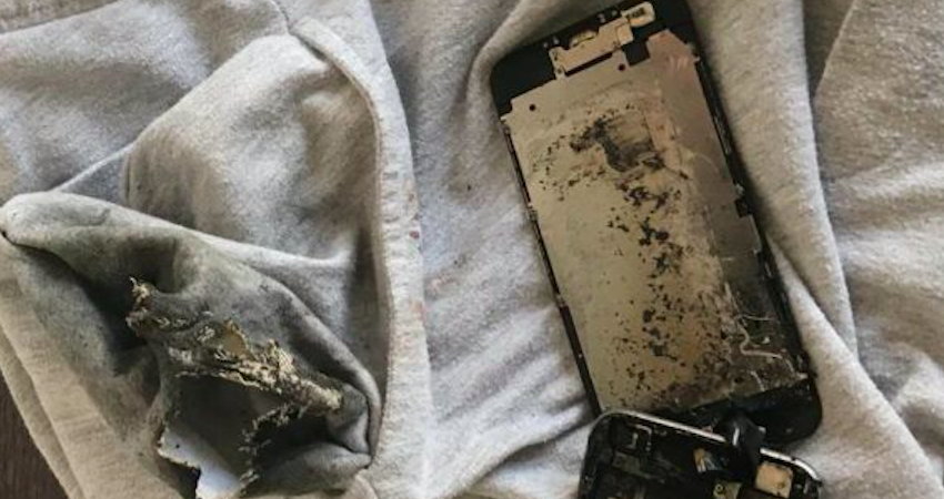 La batteria dell’Iphone gli esplode in tasca, 14enne ustionato – FOTO