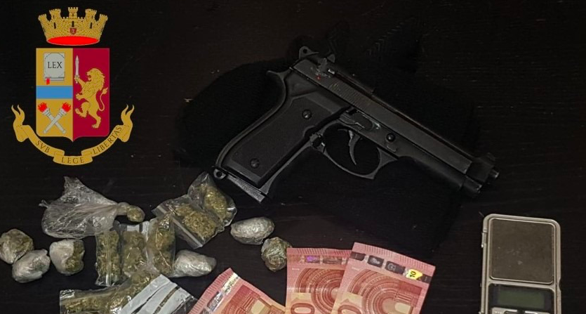 Un 19enne arrestato per detenzione e spaccio di droga