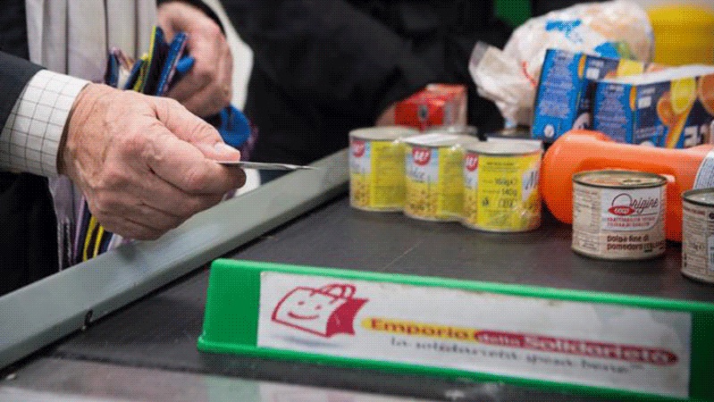Il Carrello Sospeso: fino a Natale spesa gratis per 200 famiglie in difficoltà