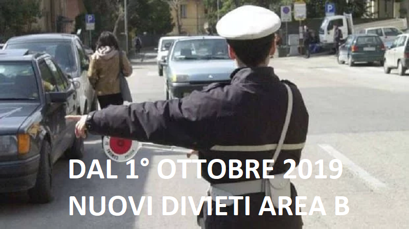 Dal 1 ottobre nuovi divieti alla circolazione in Area B