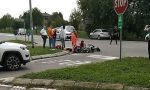 Incidente tra auto e moto, feriti due ragazzi di 16 anni