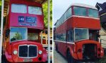 Un autobus londinese trasformato in abitazione: l'idea di un trezzanese FOTO
