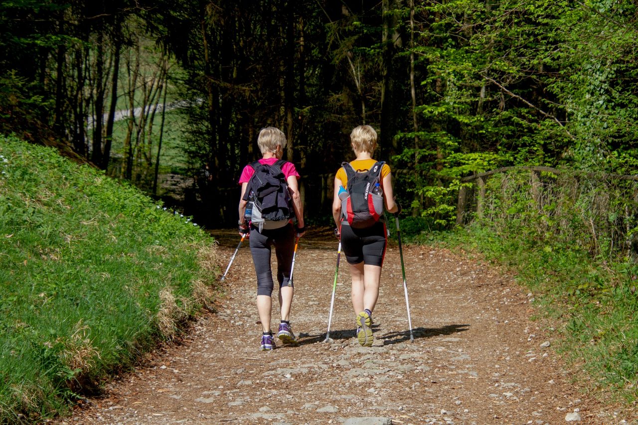 Il nordic walking per rimettersi in forma