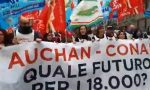 Passaggio Auchan-Conad: in centinaia manifestano, sciopero nazionale