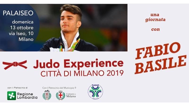 Il campione Basile alla Judo Experience Città di Milano