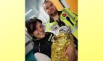 Mamma partorisce in ambulanza assistita dai soccorritori