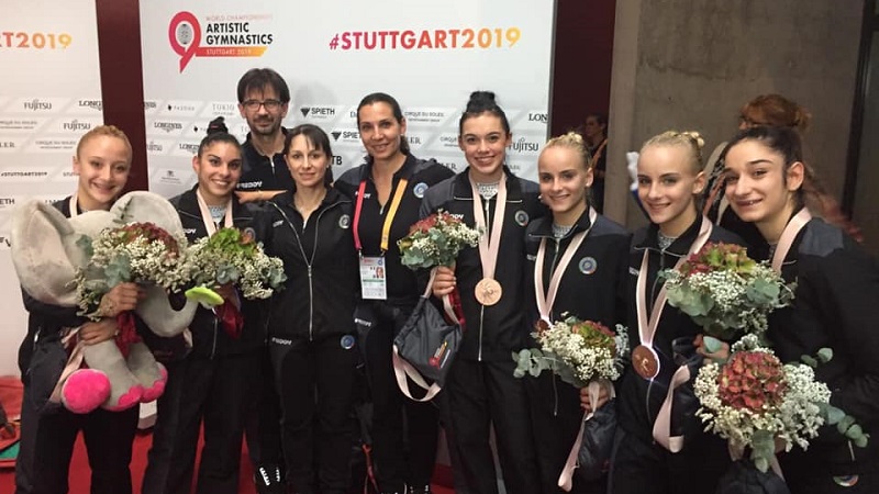 Italia bronzo ai Mondiali di ginnastica artistica: tra le Fate anche una rozzanese FOTO