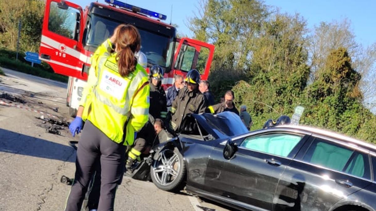 Incidente lungo la sp38, un ferito è in condizioni gravissime