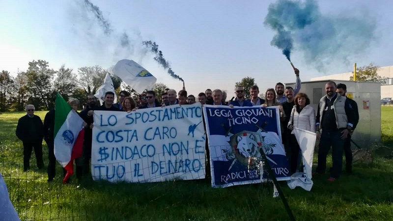 Spostamento campo sinti, la Lega propone un referendum
