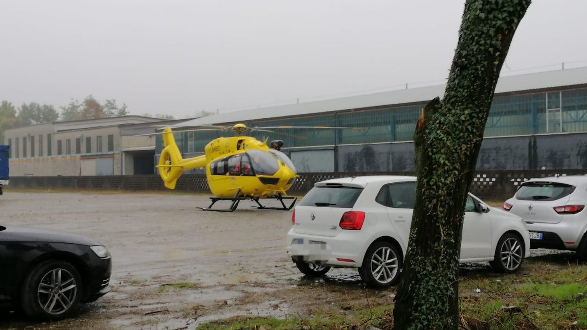Incidente sul lavoro a Bellusco, operaio di Opera gravissimo VIDEO