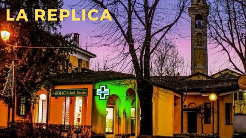 Basiglio, la replica della Farmacia Bassini
