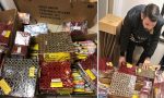 Sequestrati 300 chili di fuochi d'artificio illegali