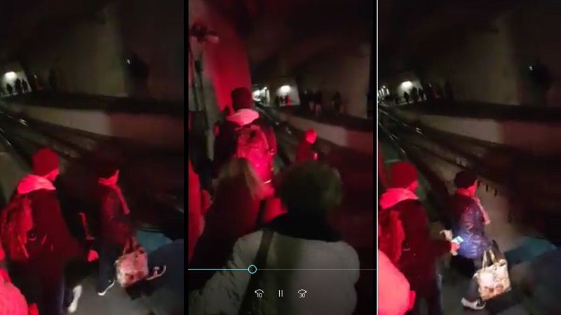 Linea sospesa della metro, i passeggeri invitati a scendere in galleria VIDEO