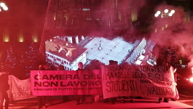 Corteo contro le multinazionali, denunciate dalla Digos due persone