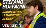 Questa sera Stefano Buffagni incontra i lavoratori Auchan