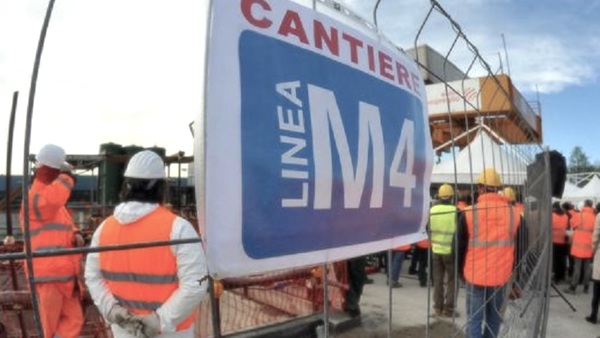 Operaio morto nel cantiere Metro M4, proclamato sciopero di 24 ore