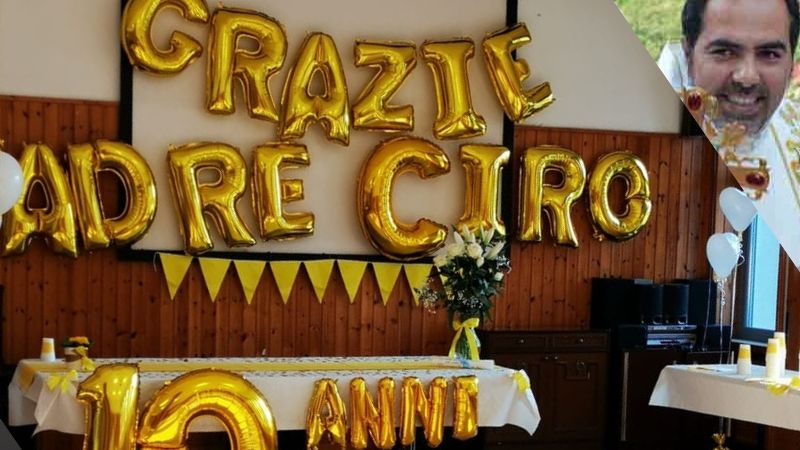 Padre Ciro saluta Corsico: “Rimarrete tutti sempre nel mio cuore”