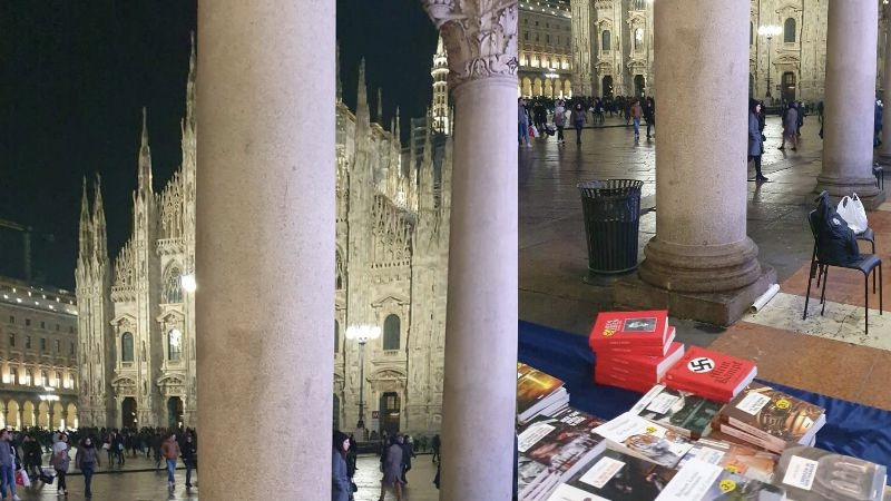 “Mein Kampf venduto in piazza Duomo”, la denuncia del consigliere regionale