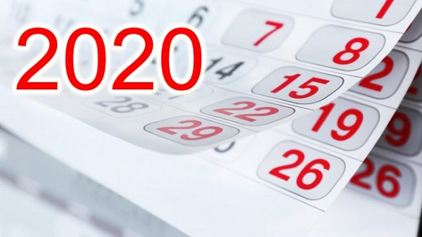 Calendario 2020: OGGI la data palindroma, e poi gli equinozi, le feste e i ponti