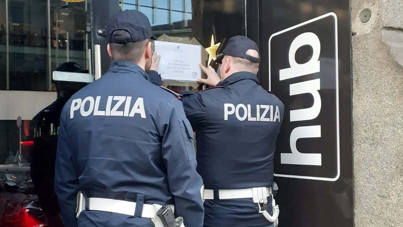 Risse, rapine e droga: chiuso per 15 giorni il locale Hub