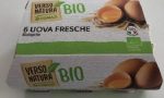 Nuovo allarme per le uova bio a rischio salmonella: ritirati nuovi lotti