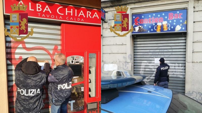 Cocaina nascosta nel bagno del bar: chiuso per 10 giorni il locale