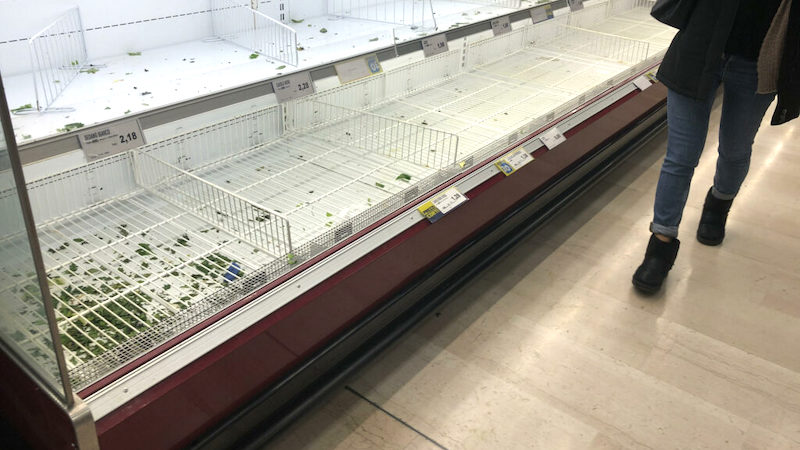 Supermercati saccheggiati, la colpa è (anche) di un messaggio audio su WhatsApp AUDIO
