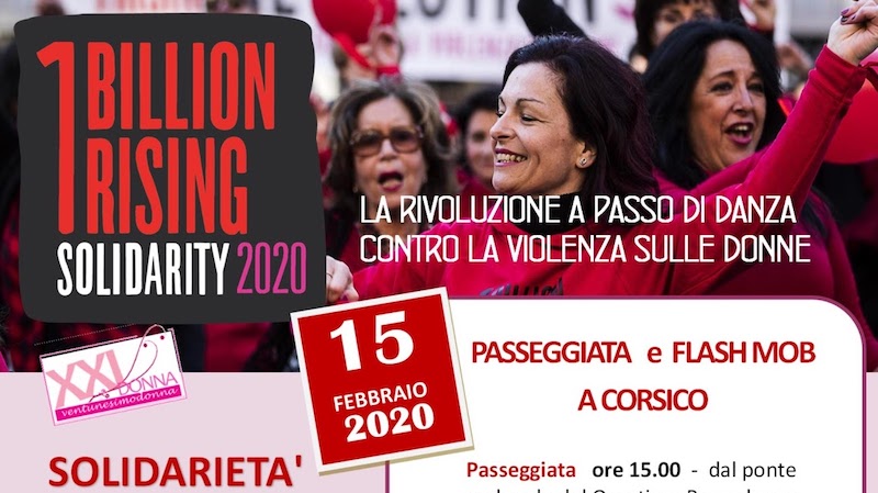 Torna One Billion Rising per dire no alla violenza sulle donne