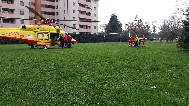 Ustionato con una stufa: 45enne in codice rosso con l’elisoccorso