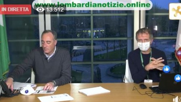 Coronavirus, Conferenza stampa Gallera del 26 marzo DIRETTA VIDEO
