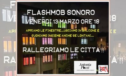 Flash Mob Scuola Civica di Musica Antonia Pozzi: alle 18 oggi si suona alle finestre