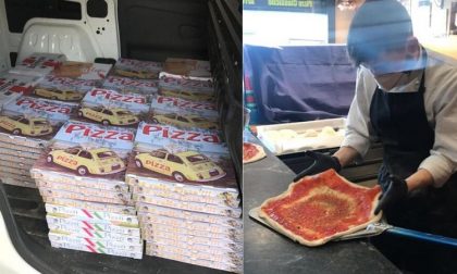 Cento pizze donate agli ospedali: l'iniziativa della Meridionale di Trezzano