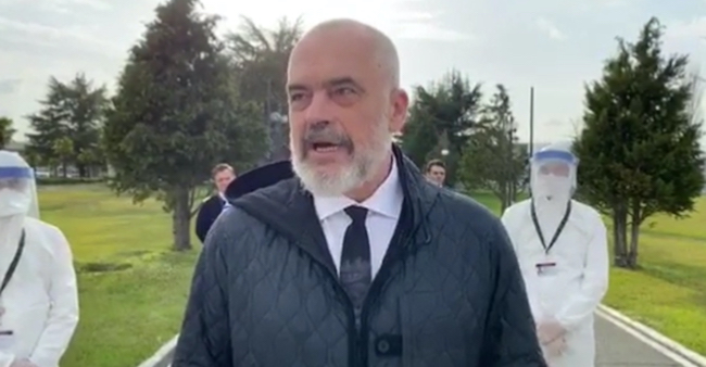 Il discorso del premier albanese: “Non siamo ricchi ma non abbandoniamo l’amico in difficoltà” VIDEO