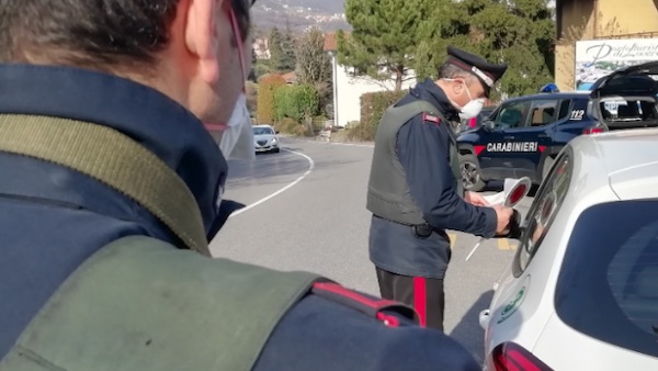 #iorestoacasa o forse no: le peggiori scuse denunciate ai Carabinieri