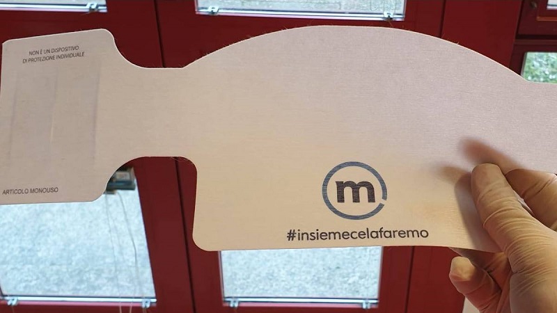 Mascherine gratuite distribuite a tutti i cittadini
