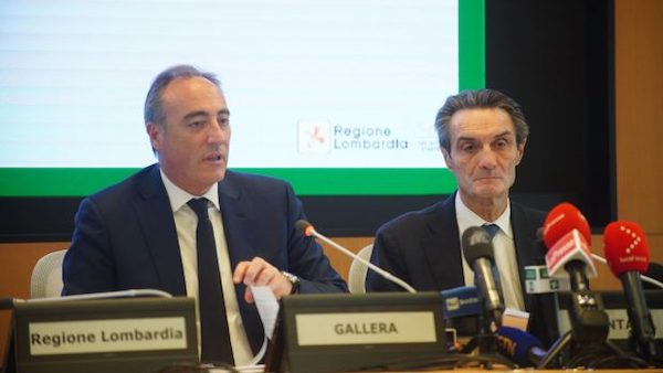Conferenza stampa Regione Lombardia con Gallera del 3 aprile DIRETTA VIDEO