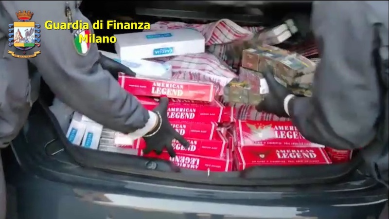 La Guardia Di Finanza Sequestra 23 Chili Di Sigarette Di Contrabbando