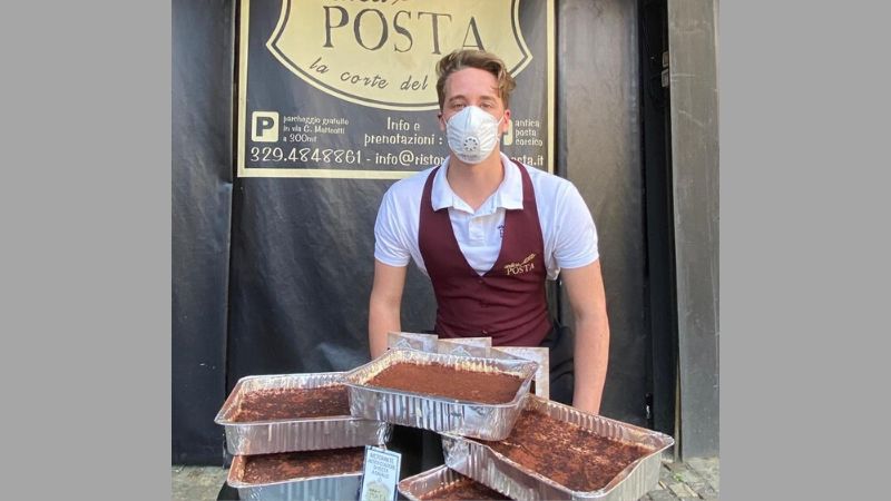 Coronavirus, da Corsico 250 porzioni di tiramisù per il personale dell’Ospedale San Carlo FOTO