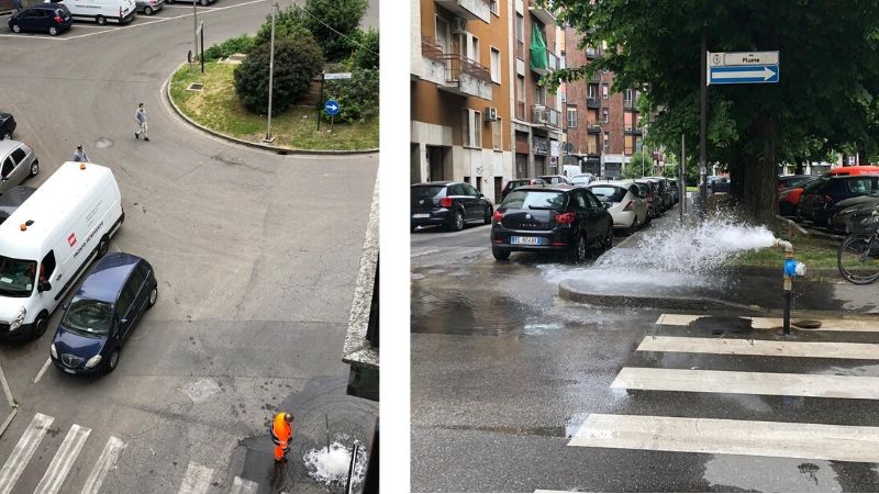 Acqua sporca dai rubinetti in diverse vie di Corsico: cosa sta succedendo