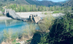 È crollato un ponte di una strada al confine tra Toscana e Liguria VIDEO