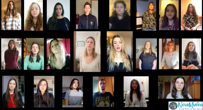VideoTalenti | La Scuola Novamusica di Buccinasco canta per le vittime del coronavirus. VIDEO