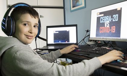 Il videogioco creato da Lupo, 9 anni, per combattere il coronavirus. FOTO