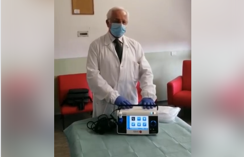 La Parrocchia di San Lorenzo dona 4 respiratori all’ospedale San Carlo VIDEO