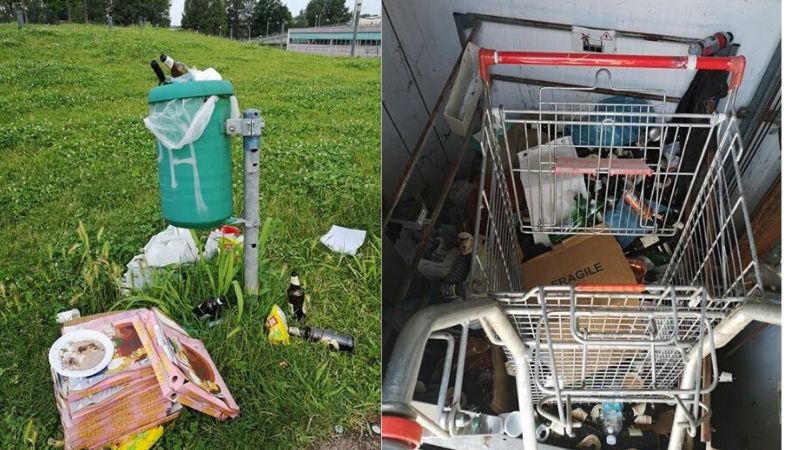 Quartiere Burgo, ritrovi serali, degrado e immondizia: “Qui ci hanno dimenticato” VIDEO e FOTO