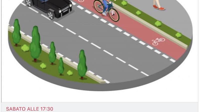 Una biciclettata a Corsico per chiedere più piste ciclabili sul territorio